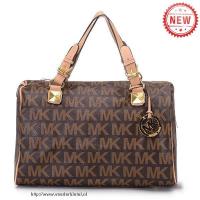 michael kors grayson logo groot bruin boekentassen Winkel Den Haag z3b0a140